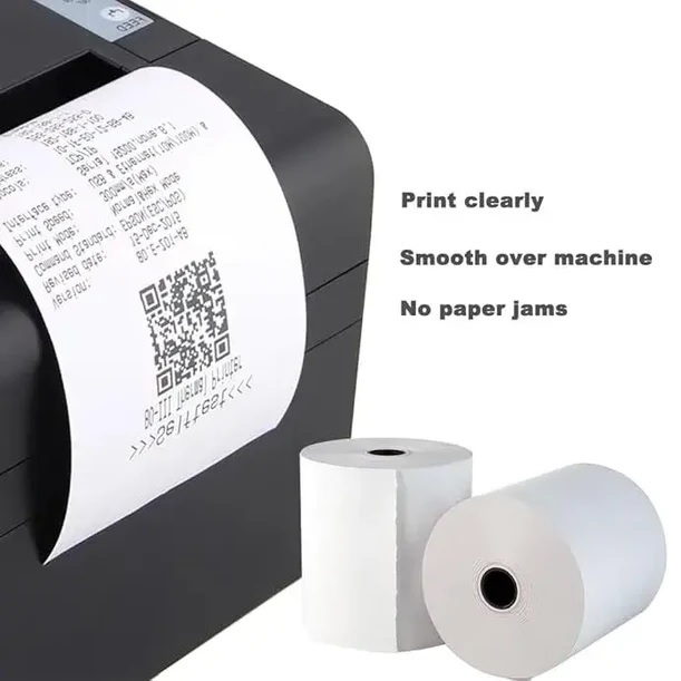 Thermal Rolls 80 x 80mm Receipt Paper 48GSM - (50 Rolls Box) - Image 4