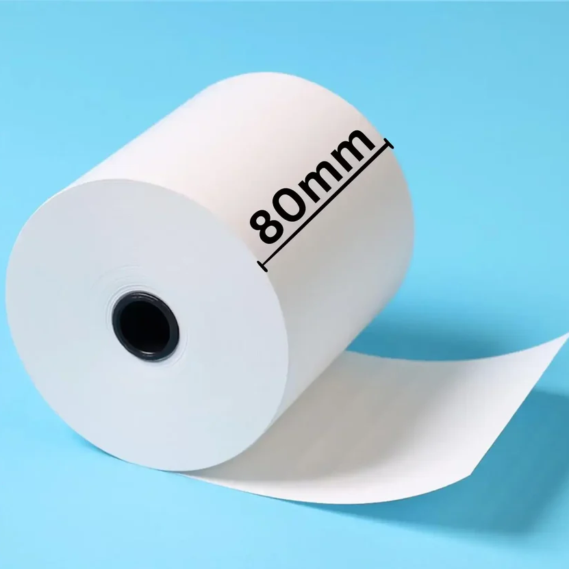 Thermal Rolls 80 x 80mm Receipt Paper 48GSM - (50 Rolls Box) - Image 3